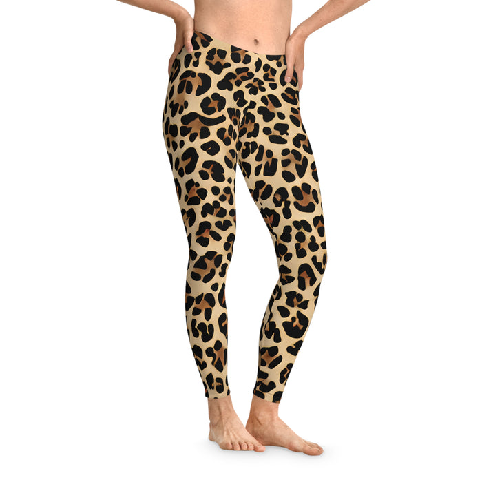 Leopard Animal Print Stretchy Leggings