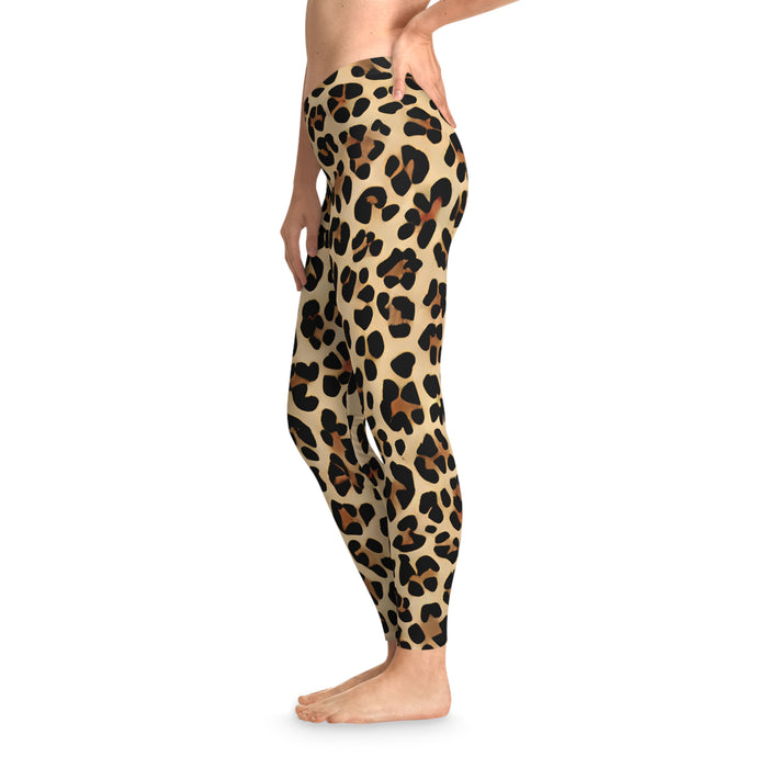 Leopard Animal Print Stretchy Leggings