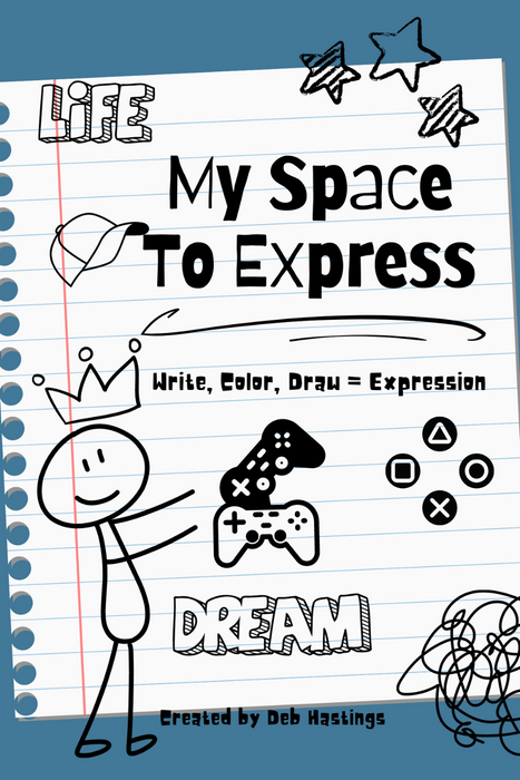 Boys - My Space To Express Journal