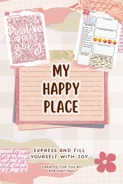 My Happy Place Paperback Journal