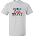 USA Home of the Free because of the Brave T-Shirt - BLAZIN27
