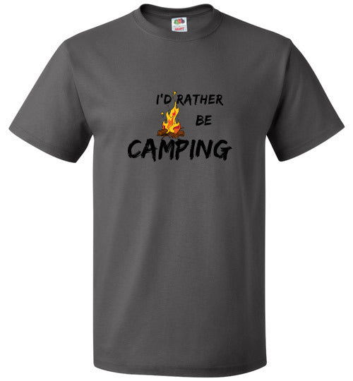 I'd Rather be Camping T-Shirt - BLAZIN27