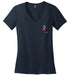 BLAZIN27 Pink Ribbon Survivor V-Neck T-Shirt - 6 colors - BLAZIN27