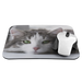 Mousepad - Green Eye Cat - BLAZIN27