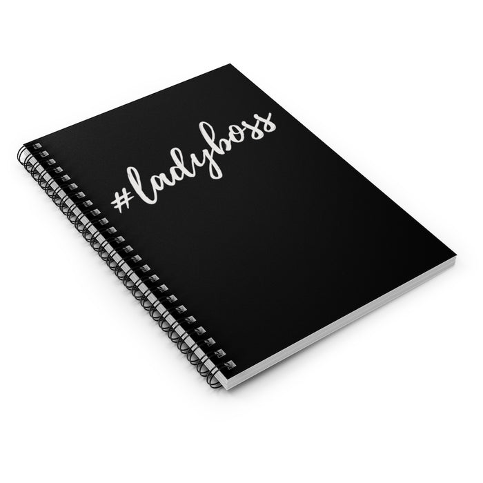 Spiral Notebook - #ladyboss - BLAZIN27