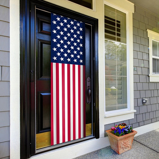 American Flag - Two Sided Door Wrap Decoration - BLAZIN27