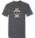 Skull with Flowers T-Shirt - 3 Colors - BLAZIN27